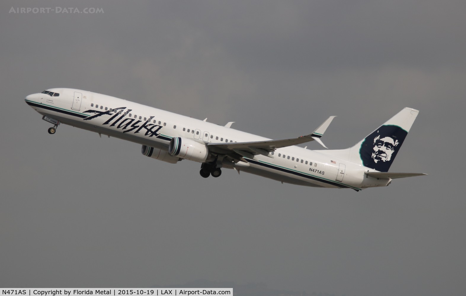N471AS, 2014 Boeing 737-990/ER C/N 41703, Alaska
