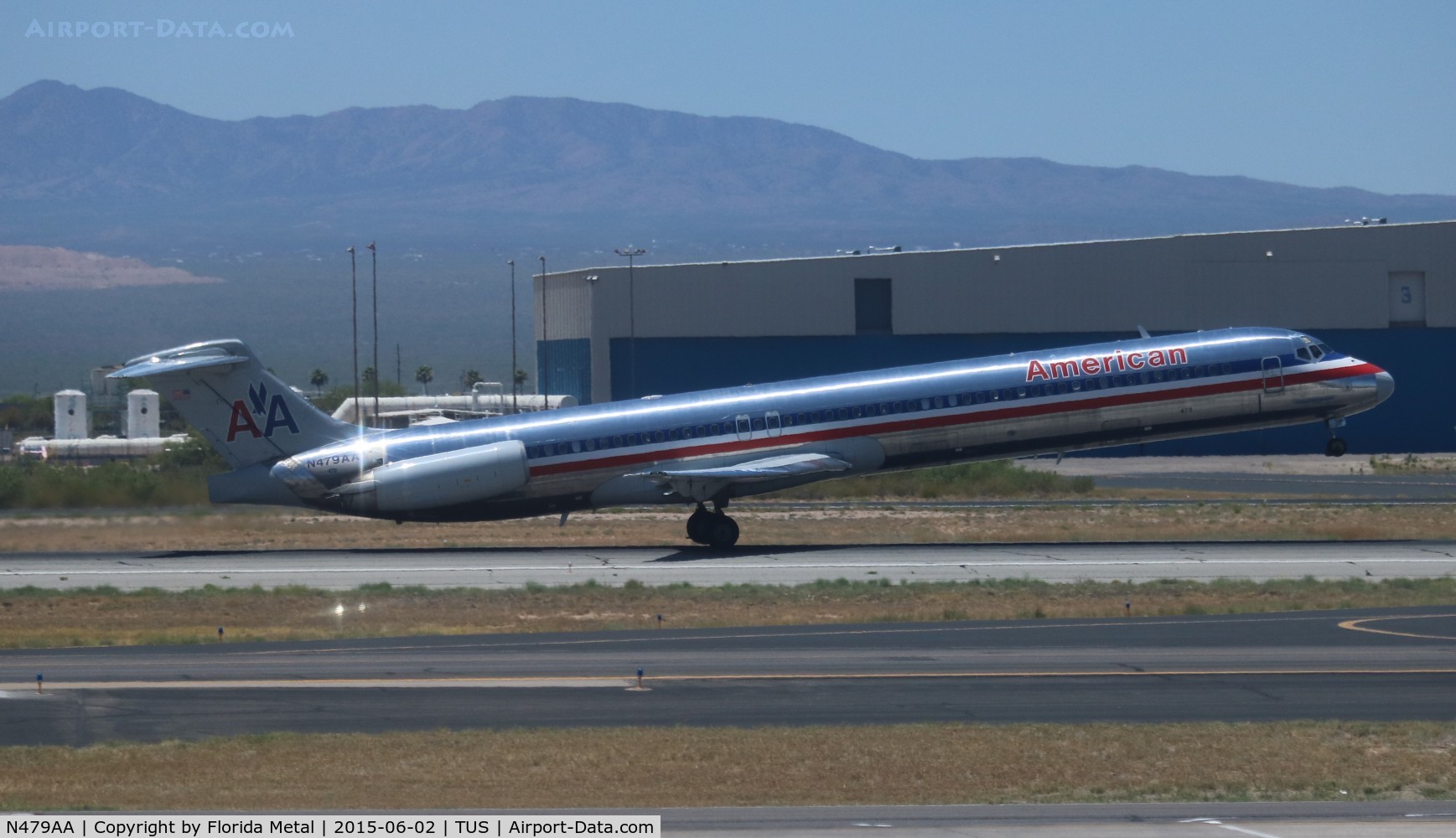 N479AA, 1988 McDonnell Douglas MD-82 (DC-9-82) C/N 49654, American