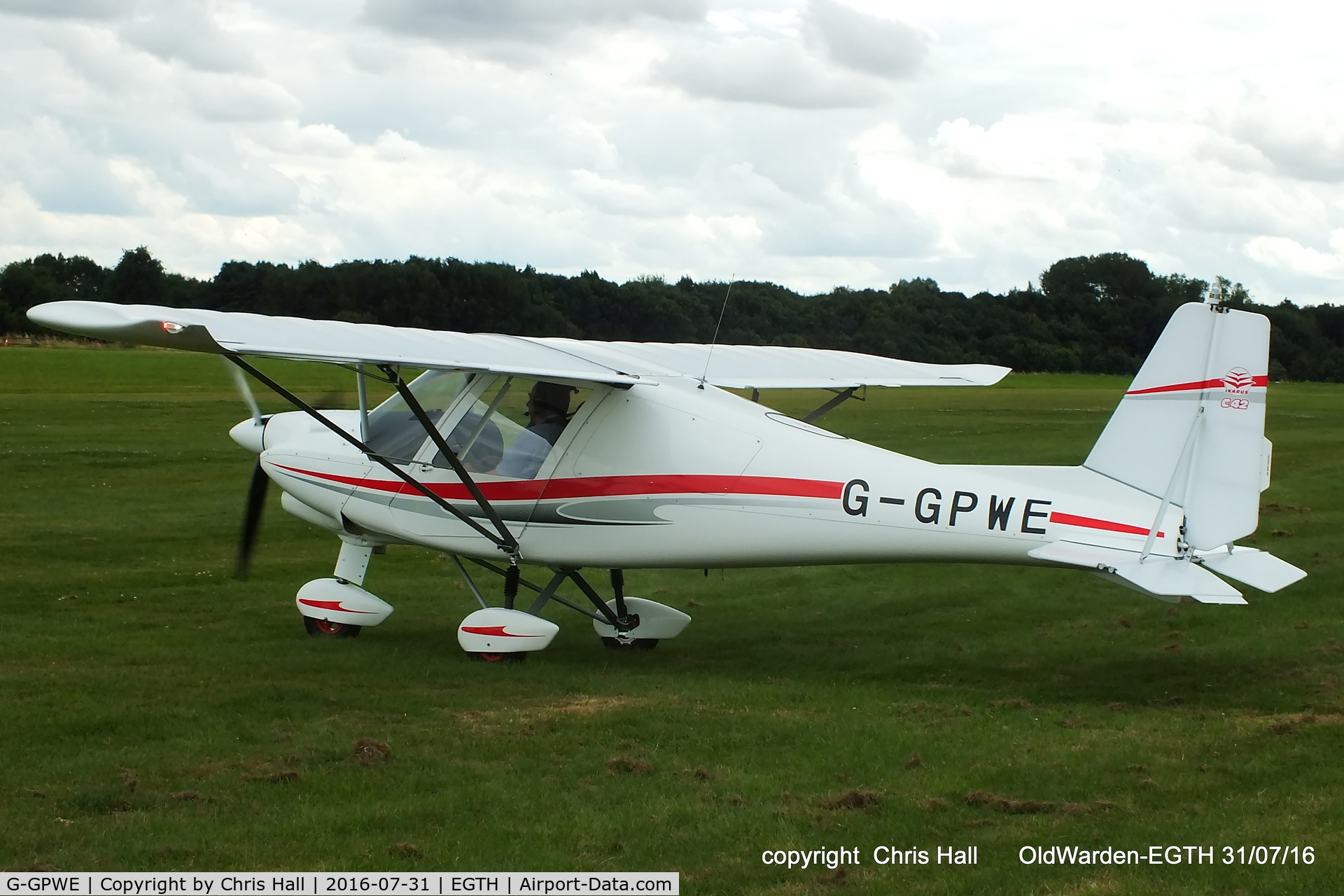 G-GPWE, 2016 Comco Ikarus C42 FB100 Bravo C/N 1606-7458, 