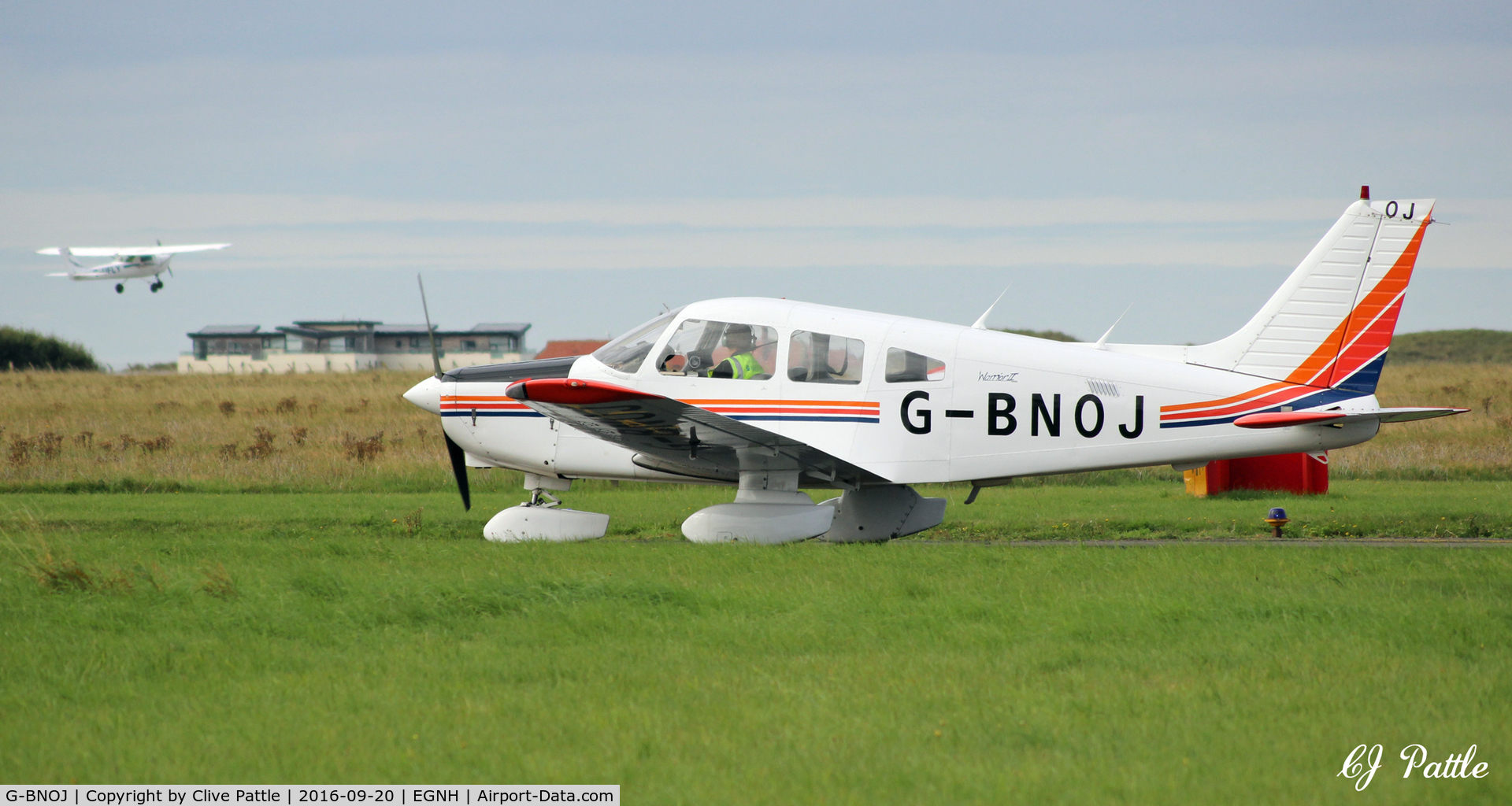 G-BNOJ, 1987 Piper PA-28-161 Cherokee Warrior II C/N 2816018, Blackpool EGNH