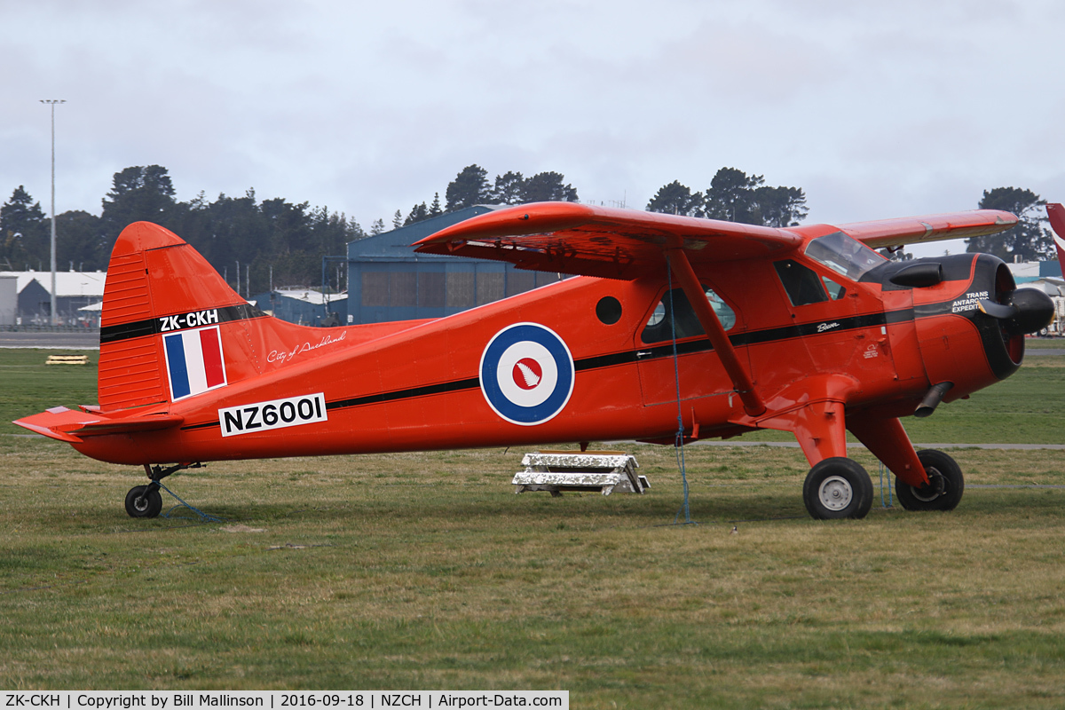 ZK-CKH, De Havilland Canada DHC-2 Beaver C/N 25, first NEW DH2 exported from Canada