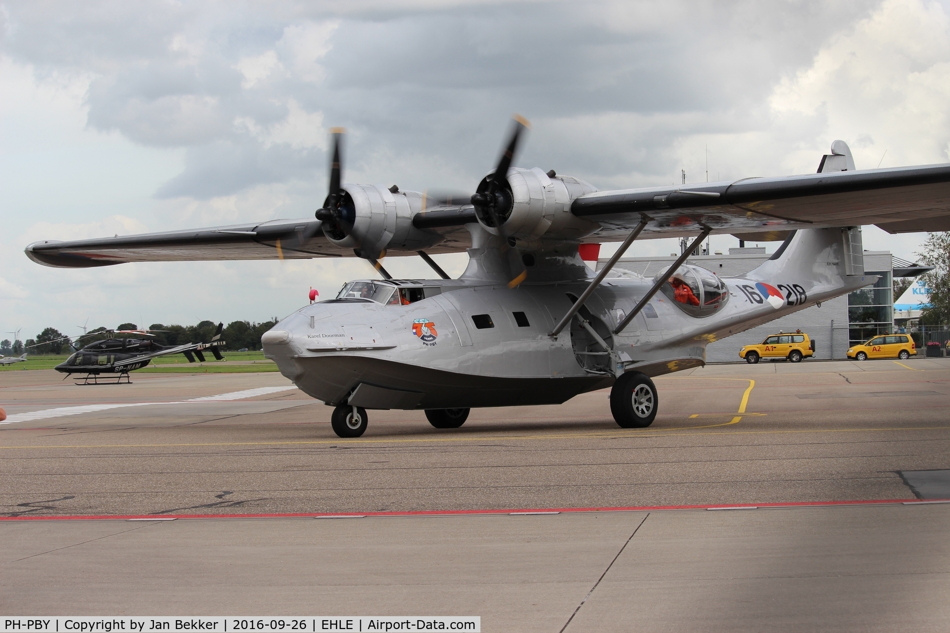 PH-PBY, 1941 Consolidated PBY-5A Catalina C/N 300, With 75 year sticker