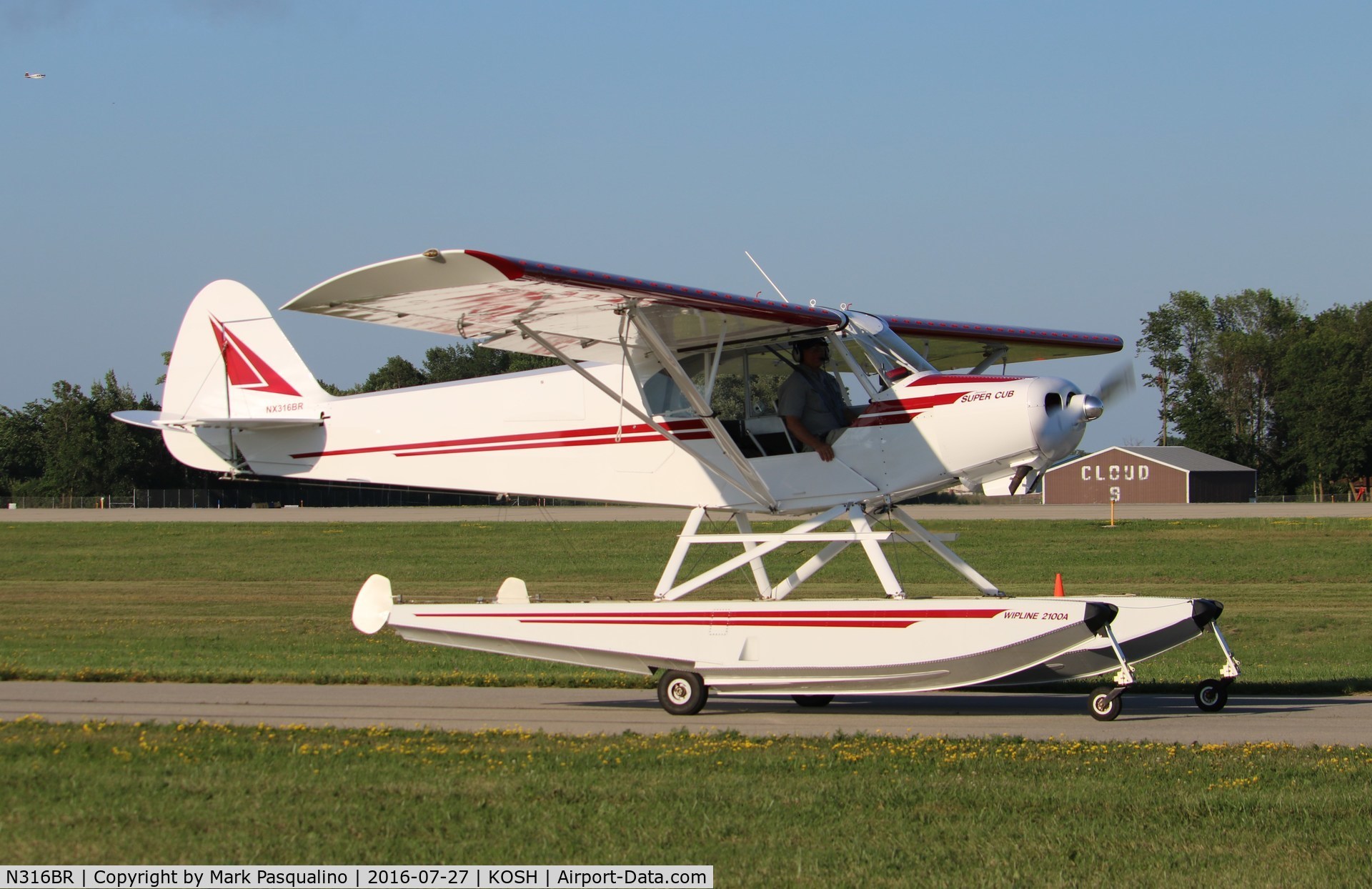 N316BR, 2015 Piper PA-18 Replica C/N JA 1108067, Piper PA-18 Replica