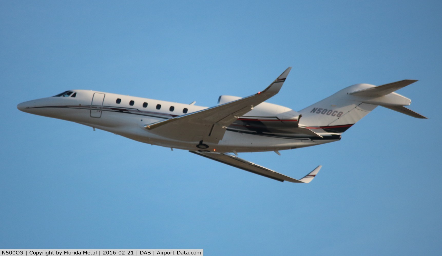 N500CG, 2015 Cessna 750 Citation X C/N 750-0519, Citation X+ of NASCAR Team Owner Chip Ganassi