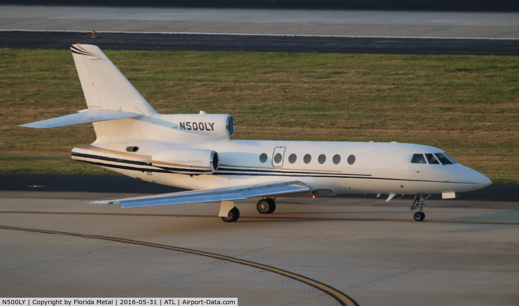 N500LY, 2002 Dassault Mystere Falcon 50 C/N 323, Falcon 50, formerly with NASCAR as N500N