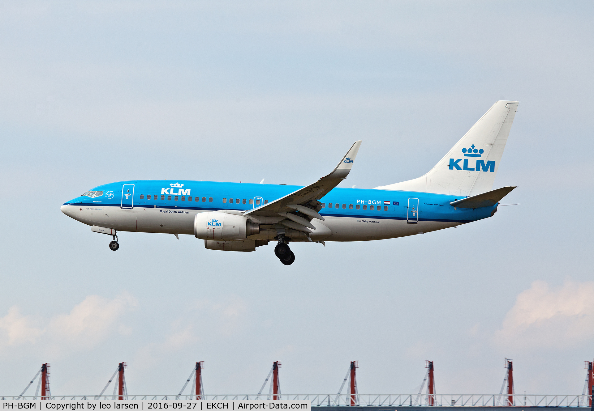 PH-BGM, 2011 Boeing 737-7K2 C/N 39255, Copenhagen 27.9.16