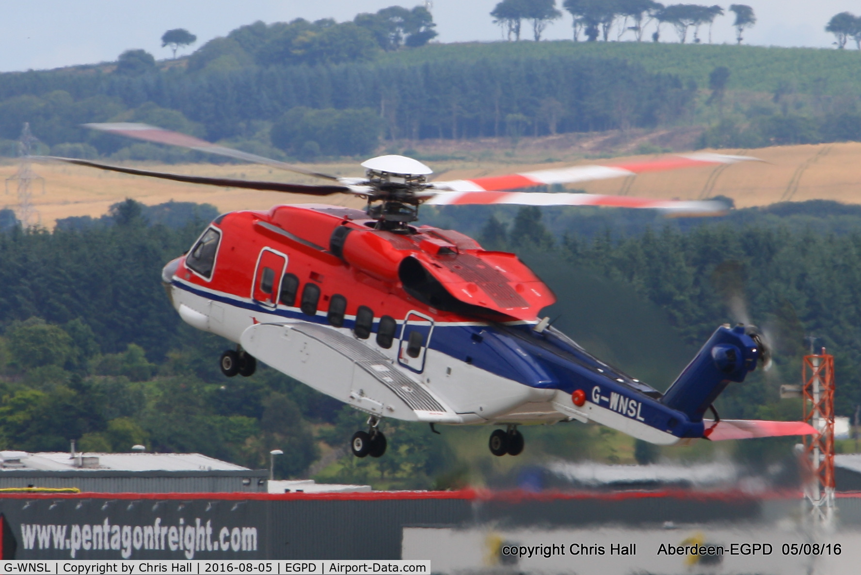 G-WNSL, 2014 Sikorsky S-92A C/N 920241, CHC Scotia