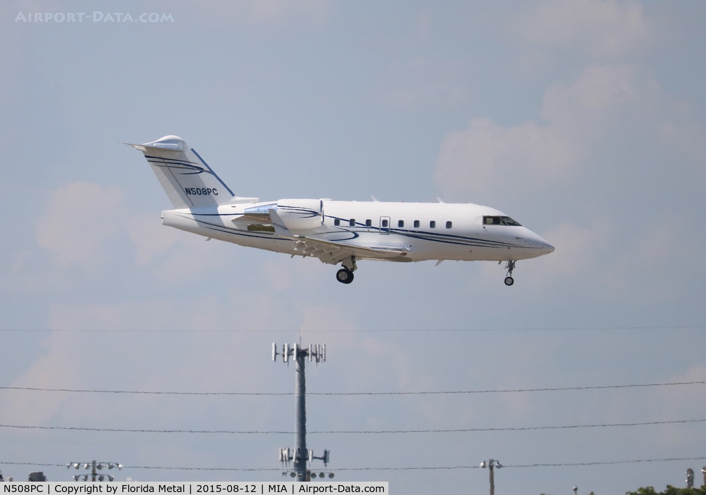 N508PC, 2003 Bombardier Challenger 604 (CL-600-2B16) C/N 5558, Challenger 604