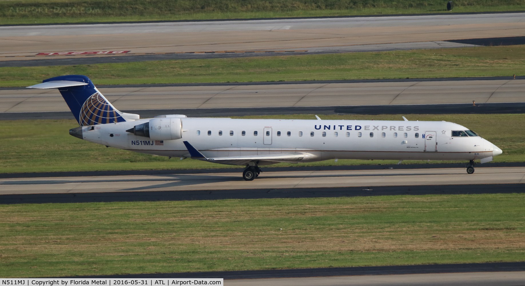 N511MJ, 2003 Bombardier CRJ-700 (CL-600-2C10) Regional Jet C/N 10104, United Express