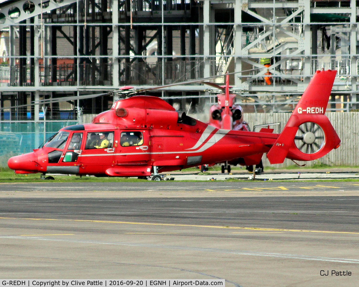 G-REDH, 2010 Eurocopter AS-365N-3 Dauphin 2 C/N 6911, at Blackpool EGNH