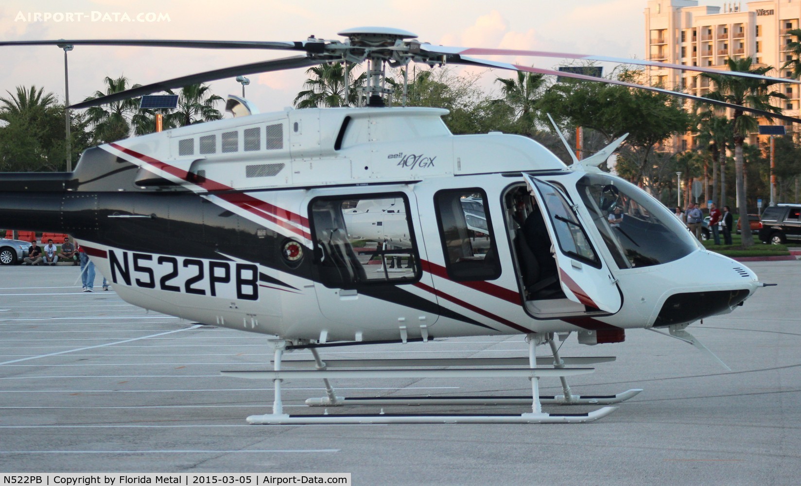 N522PB, 2014 Bell 407 C/N 54525, Bell 407 at Heliexpo Orlando