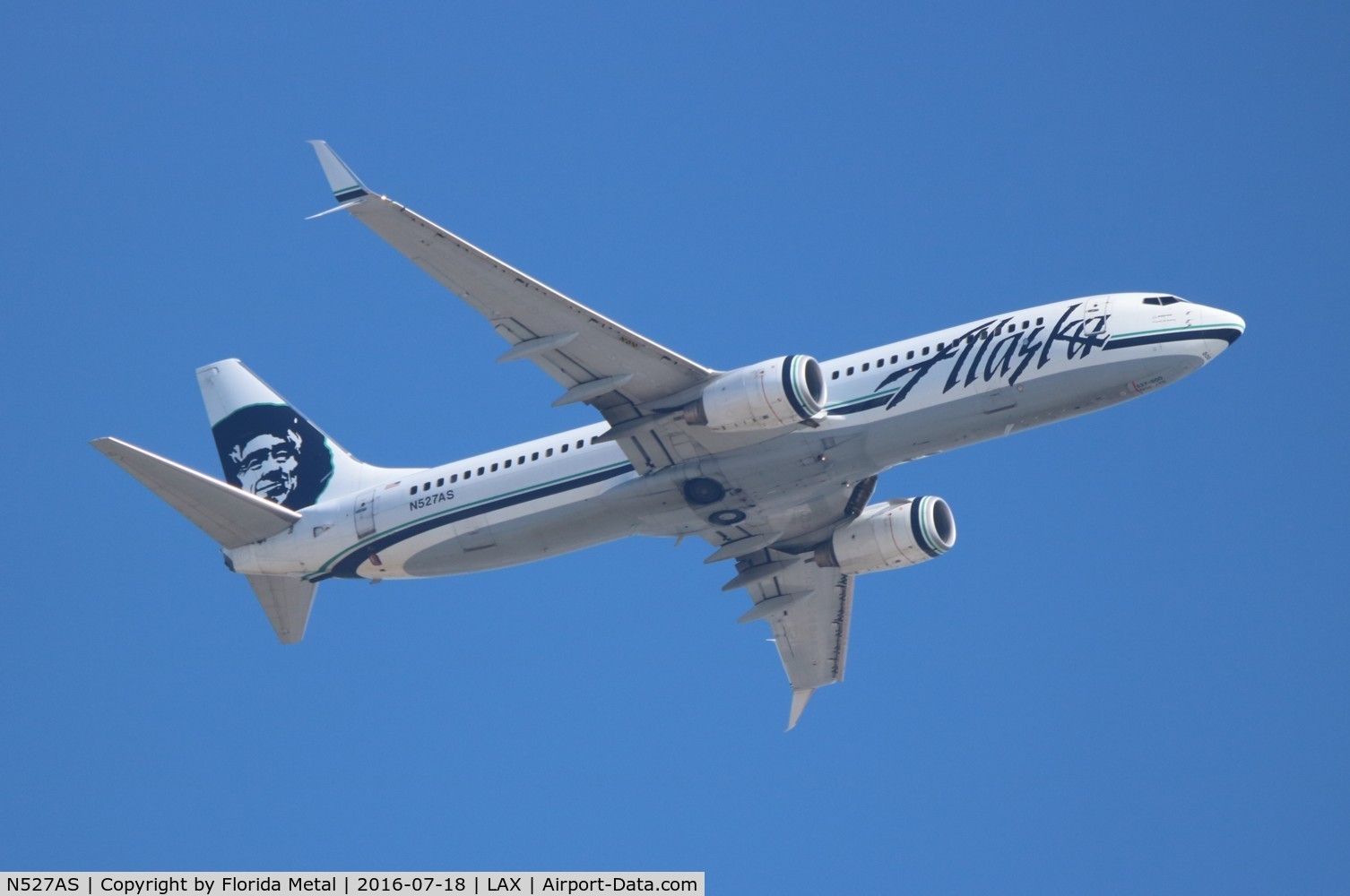 N527AS, 2009 Boeing 737-890 C/N 35694, Alaska