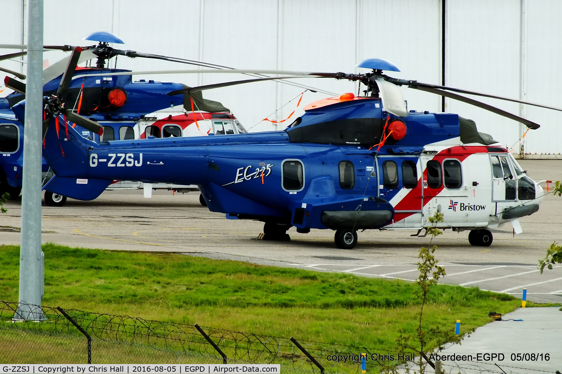 G-ZZSJ, 2012 Eurocopter EC-225LP Super Puma Mk2+ C/N 2842, Bristow Helicopters