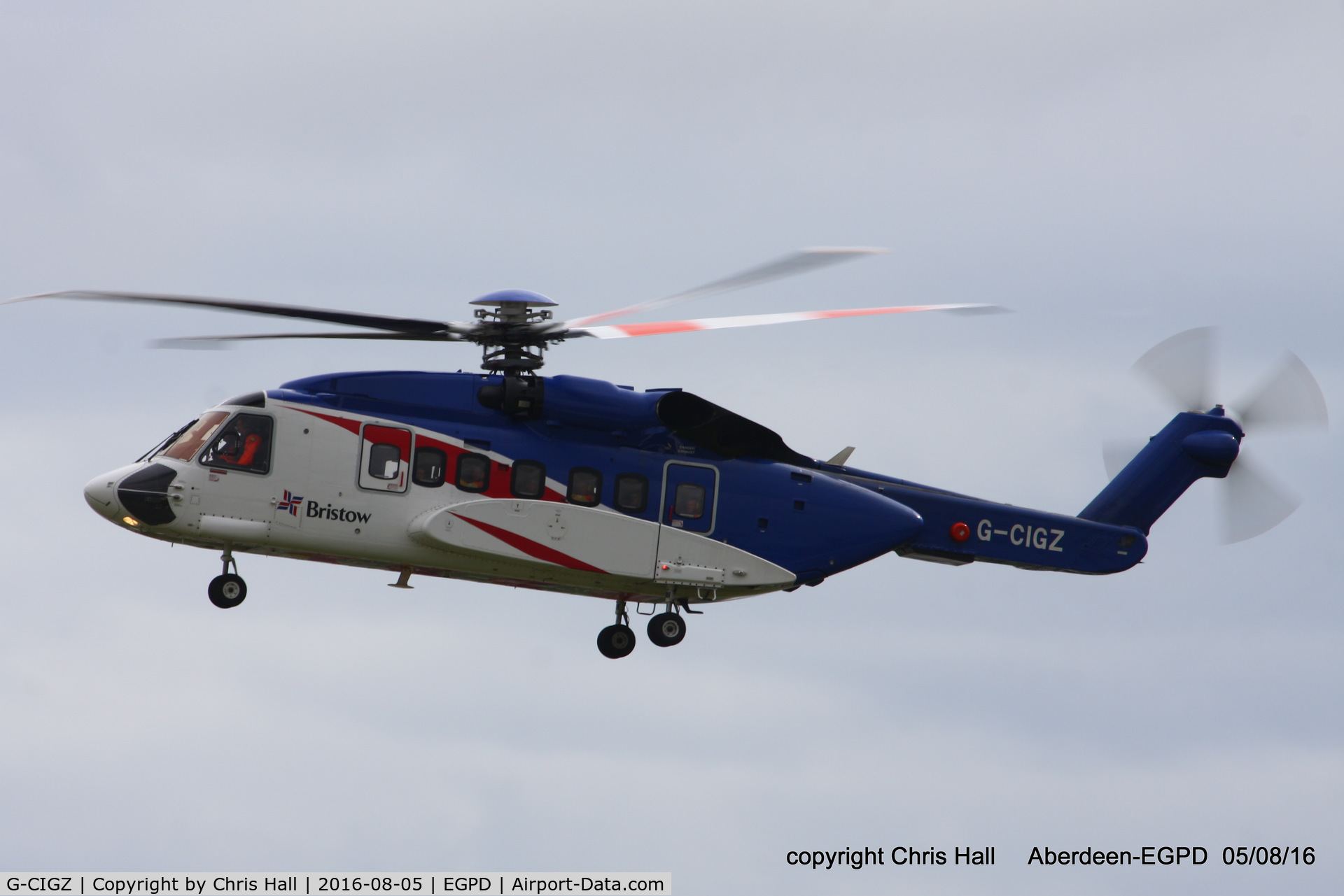 G-CIGZ, 2013 Sikorsky S-92A C/N 920224, Bristow Helicopters