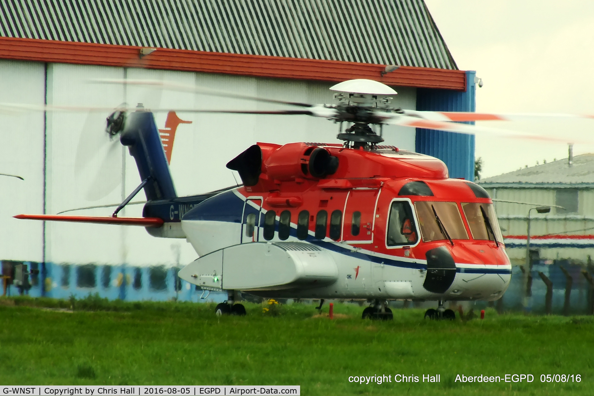 G-WNST, 2013 Sikorsky S-92A C/N 920216, CHC Scotia