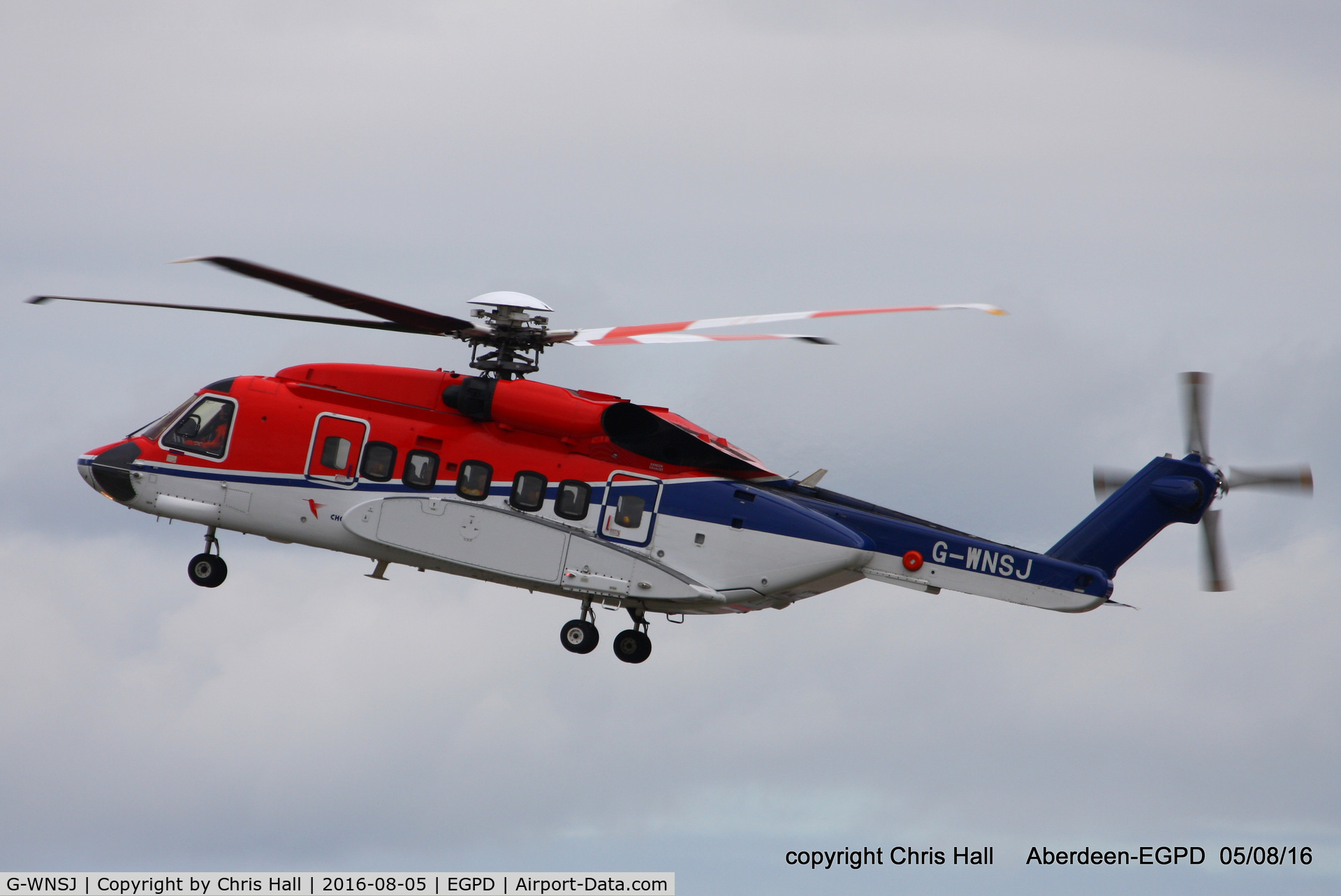 G-WNSJ, 2012 Sikorsky S-92A C/N 920185, CHC Scotia