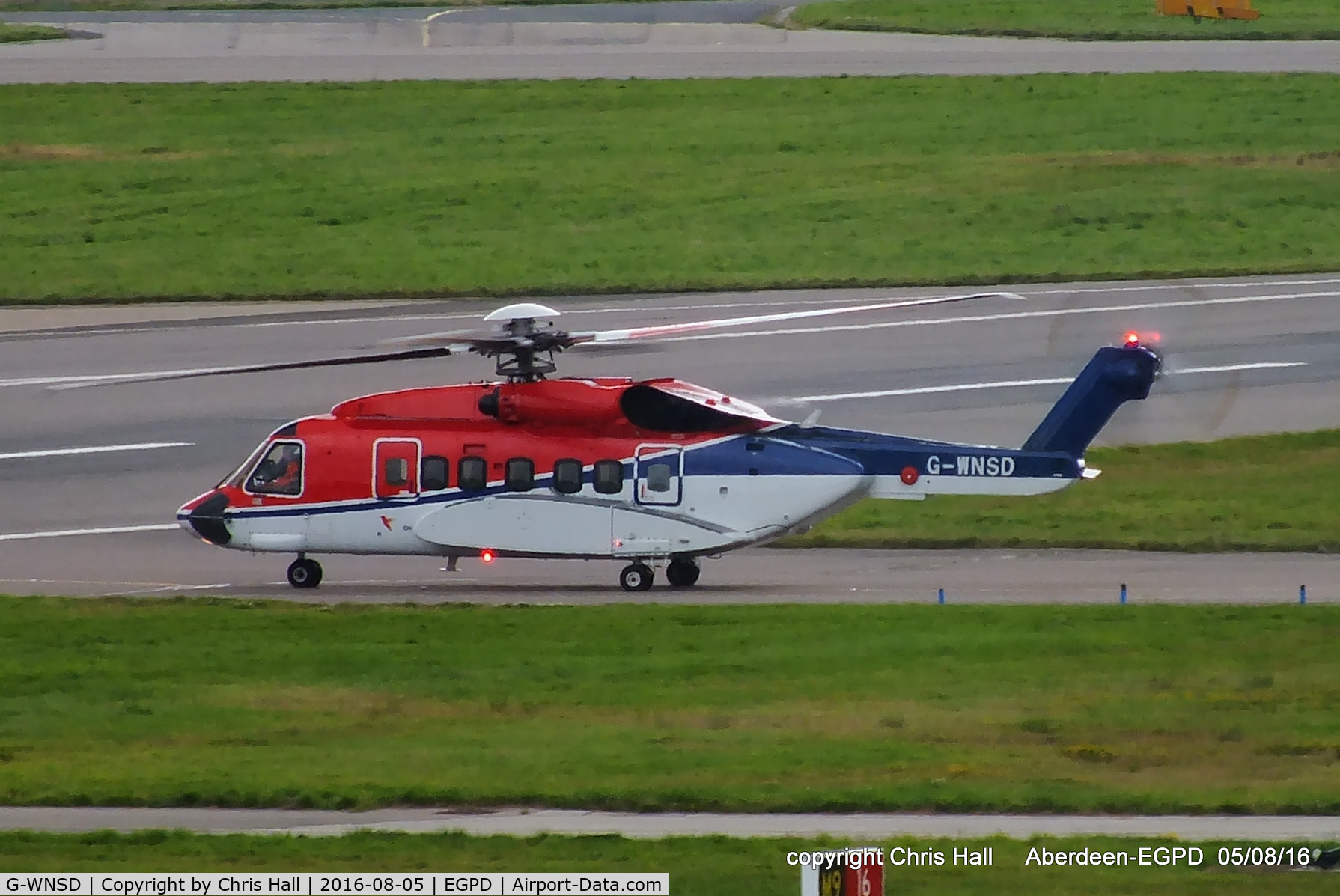 G-WNSD, 2014 Sikorsky S-92A C/N 920231, CHC Scotia