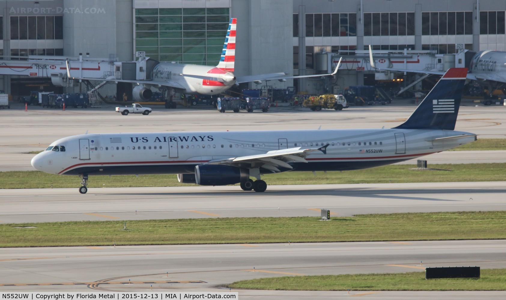 N552UW, 2011 Airbus A321-231 C/N 4957, USAirways