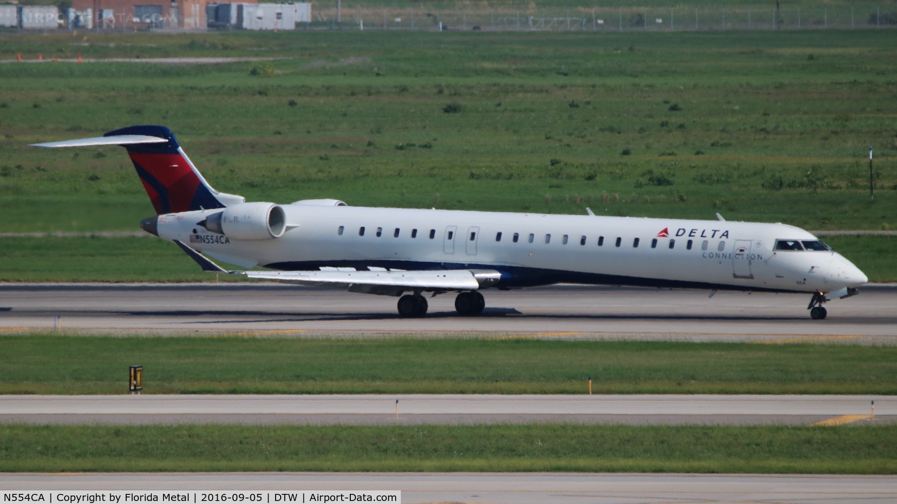 N554CA, 2008 Bombardier CRJ-900ER (CL-600-2D24) C/N 15168, Delta Connection