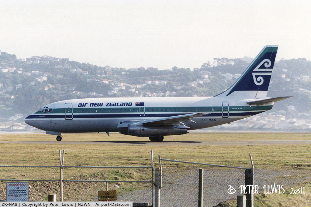 ZK-NAS, 1980 Boeing 737-219 C/N 22088, Air New Zealand Ltd., Auckland
