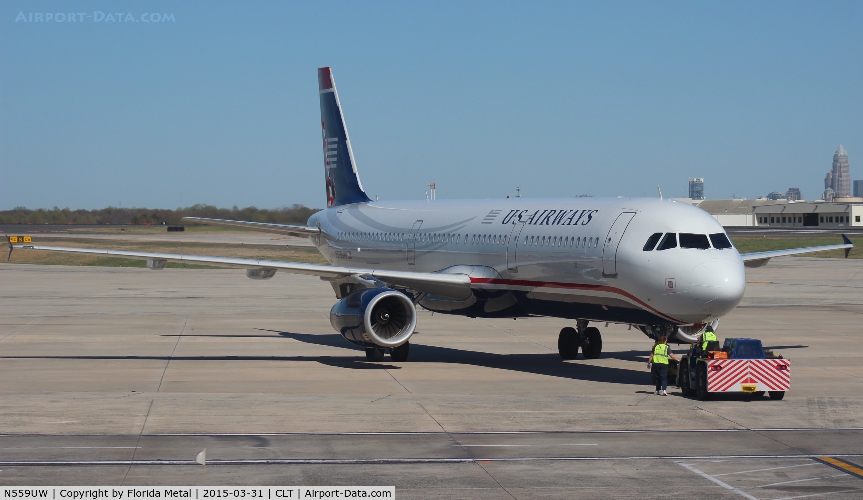 N559UW, 2012 Airbus A321-231 C/N 5292, USAirways