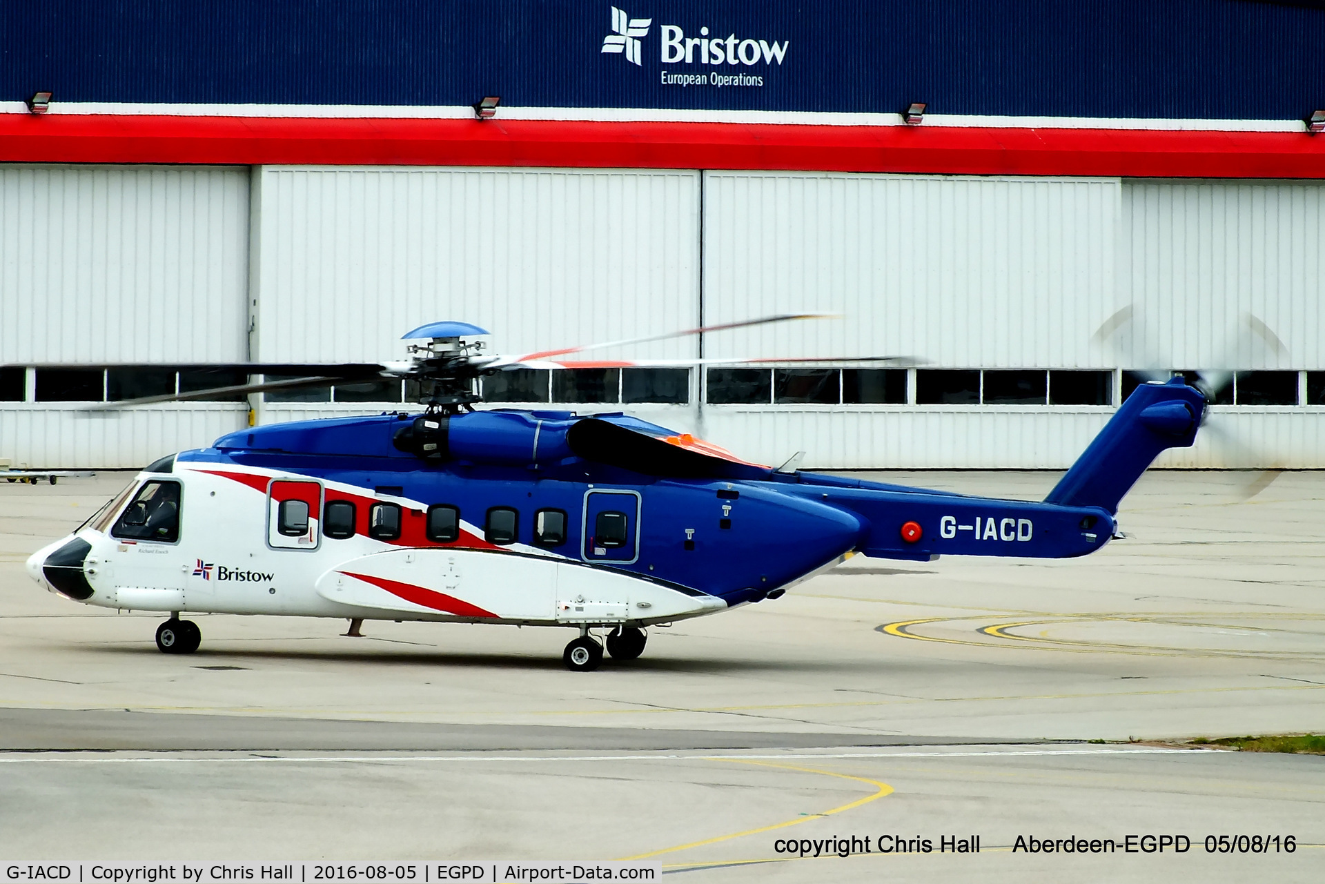 G-IACD, 2007 Sikorsky S-92A C/N 920065, Bristow Helicopters