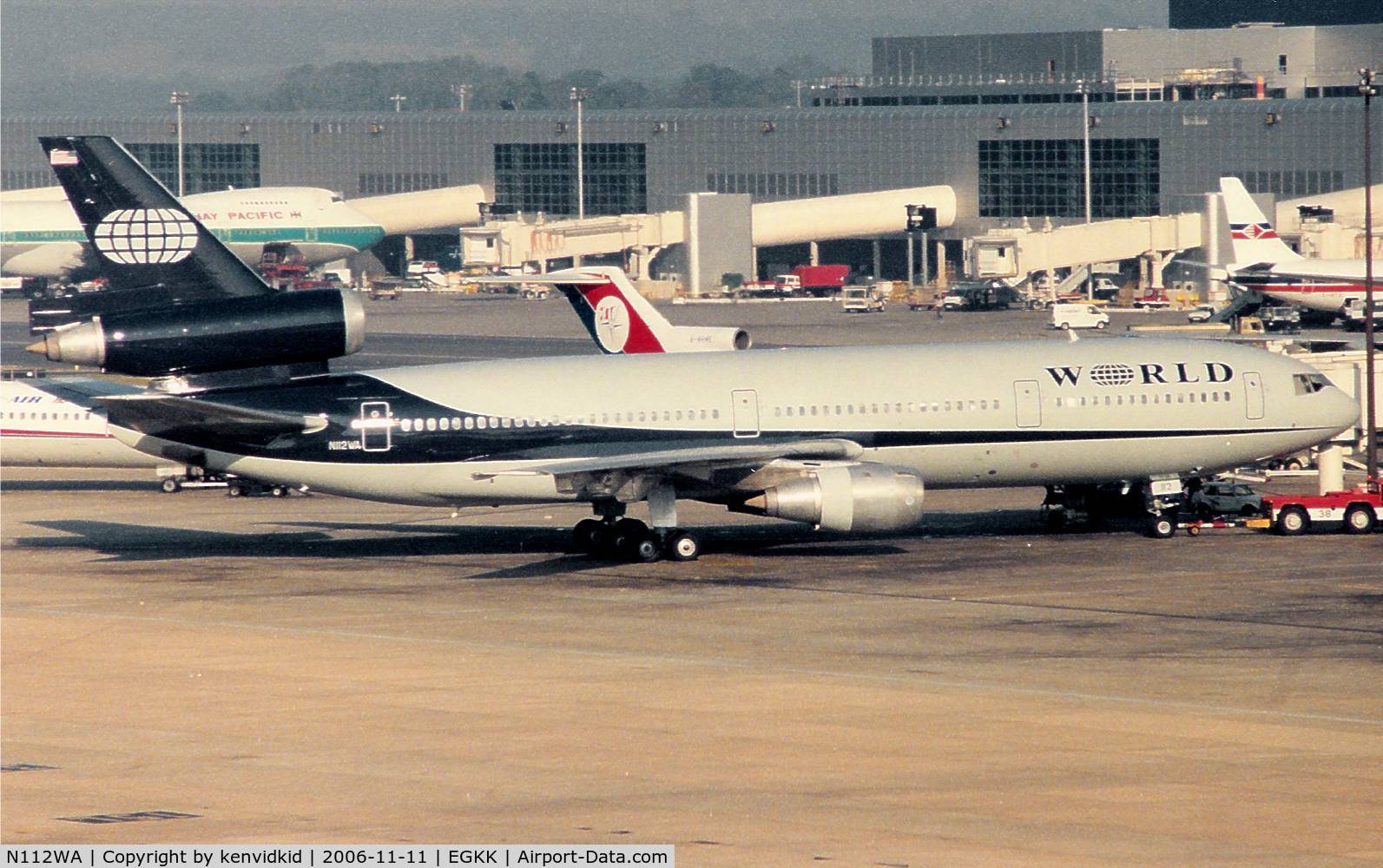N112WA, 1980 McDonnell Douglas DC-10-30F C/N 47820, World Airways