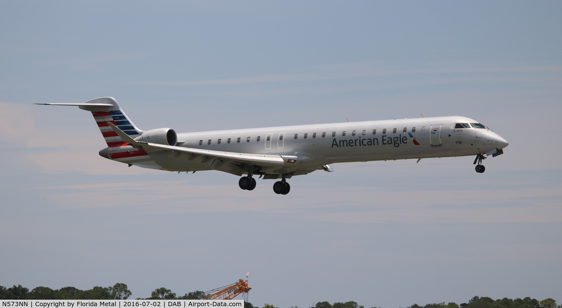 N573NN, 2015 Bombardier CRJ-900LR (CL-600-2D24) C/N 15362, American Eagle