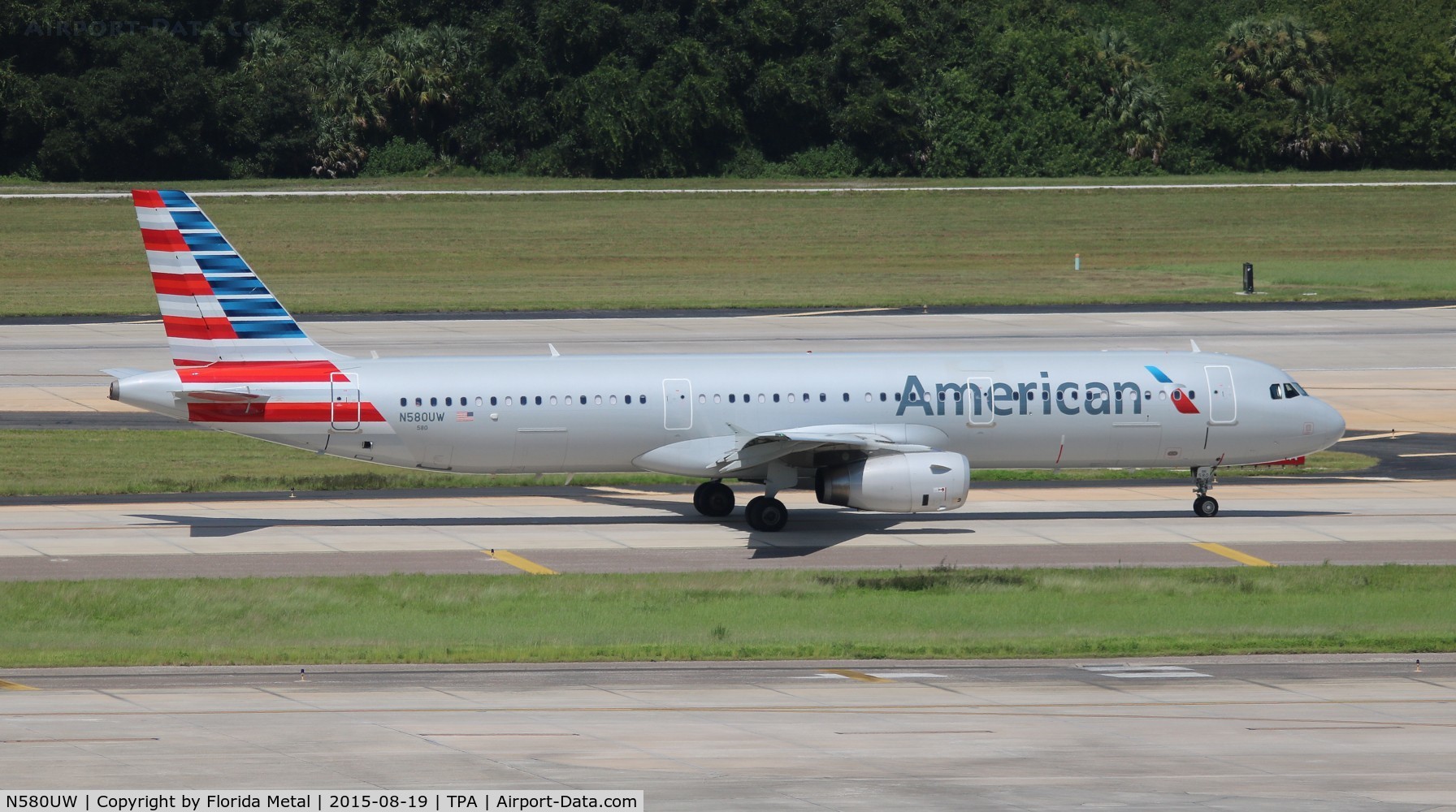 N580UW, 2014 Airbus A321-231 C/N 6133, American