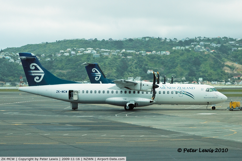 ZK-MCW, 2000 ATR 72-212A C/N 646, Mount Cook Airline Ltd., Christchurch