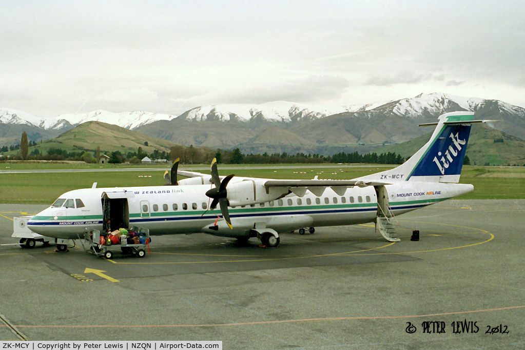 ZK-MCY, 1995 ATR 72-212 C/N 463, The Mount Cook Group Ltd., Christchurch   1997