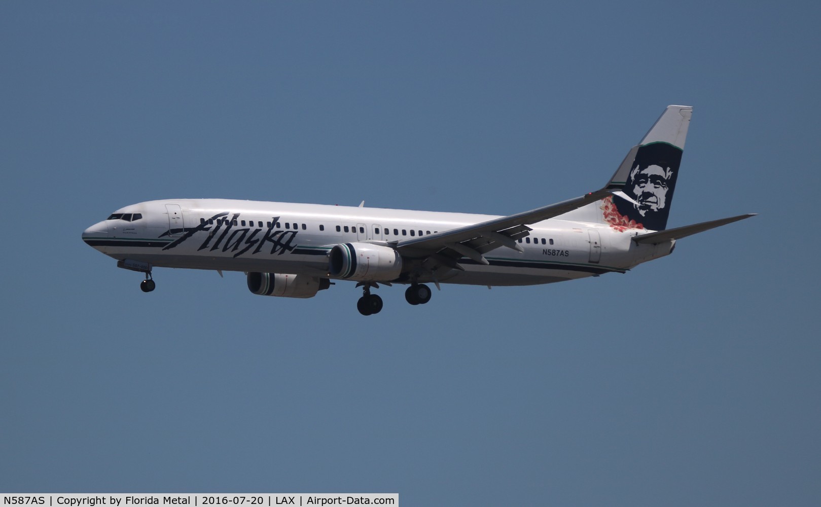 N587AS, 2007 Boeing 737-890 C/N 35684, Alaska