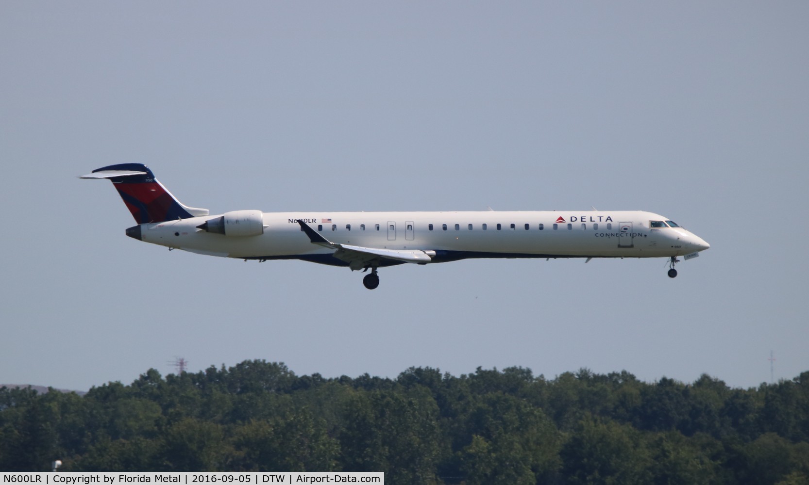 N600LR, 2007 Bombardier CRJ-900 NG (CL-600-2D24) C/N 15142, Delta Connection CRJ-900