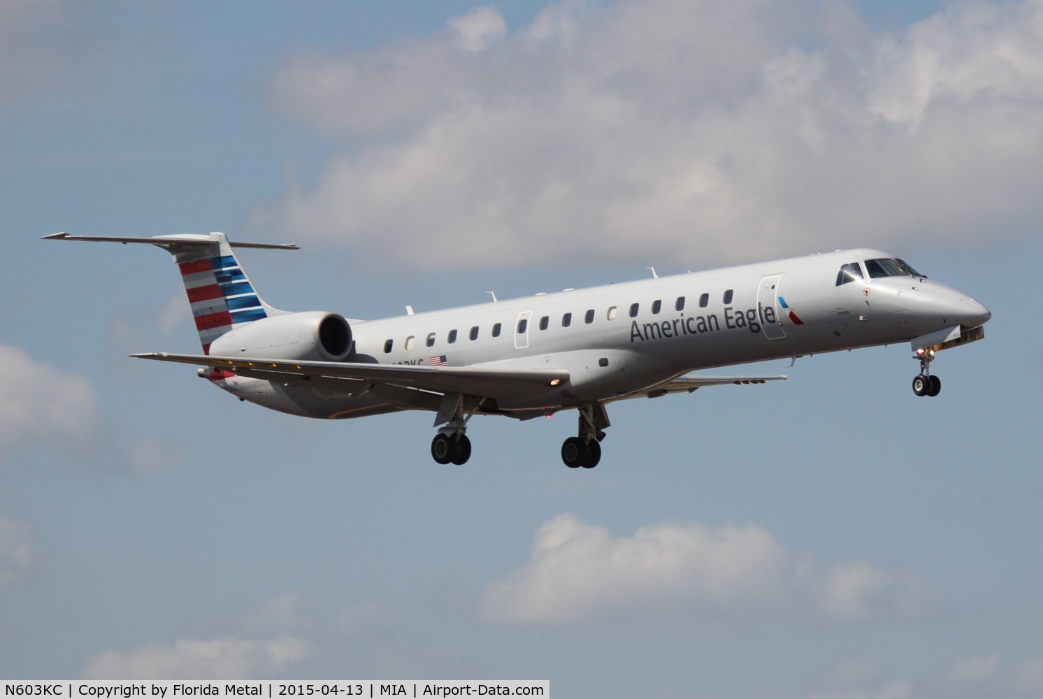 N603KC, 1998 Embraer ERJ-145LR (EMB-145LR) C/N 145055, American Eagle