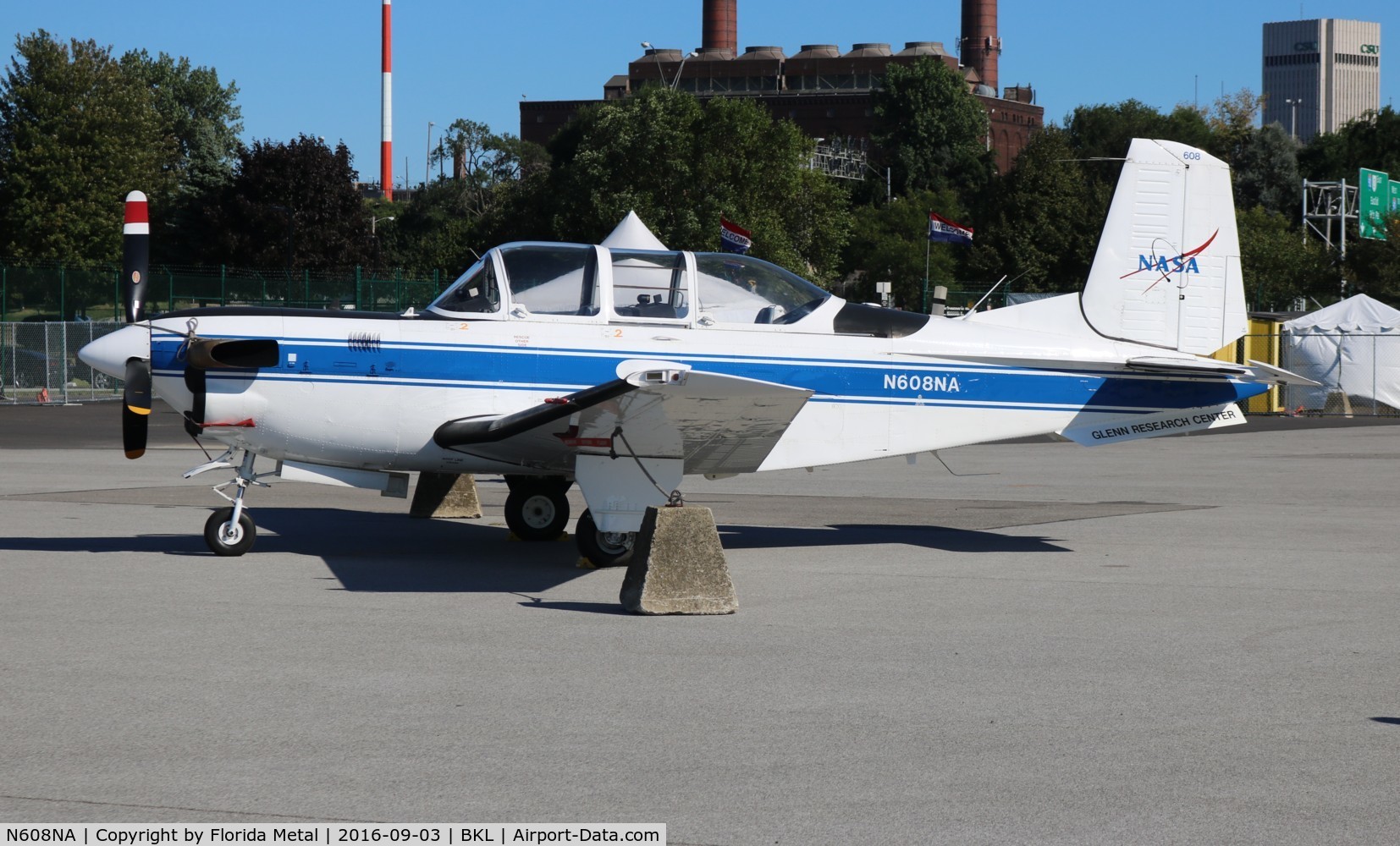 N608NA, Beech T-34C Turbo Mentor C/N 160528, NASA T-34C