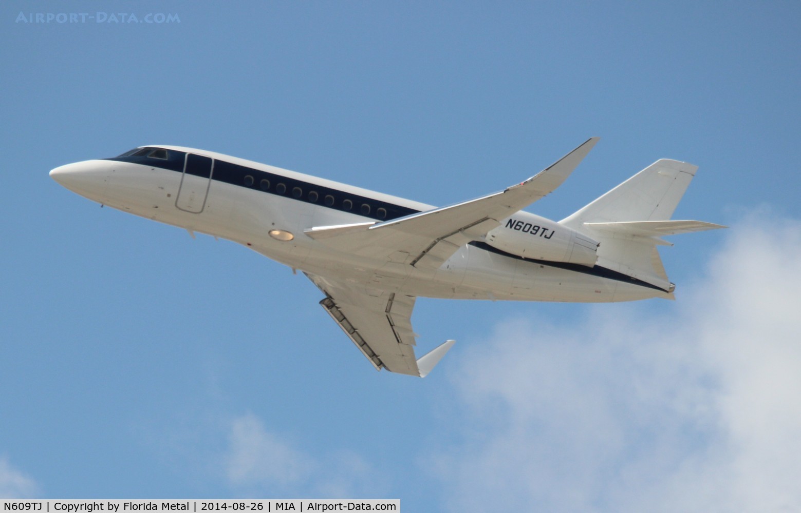 N609TJ, 2008 Dassault Falcon 2000EX C/N 155, Falcon 2000EX