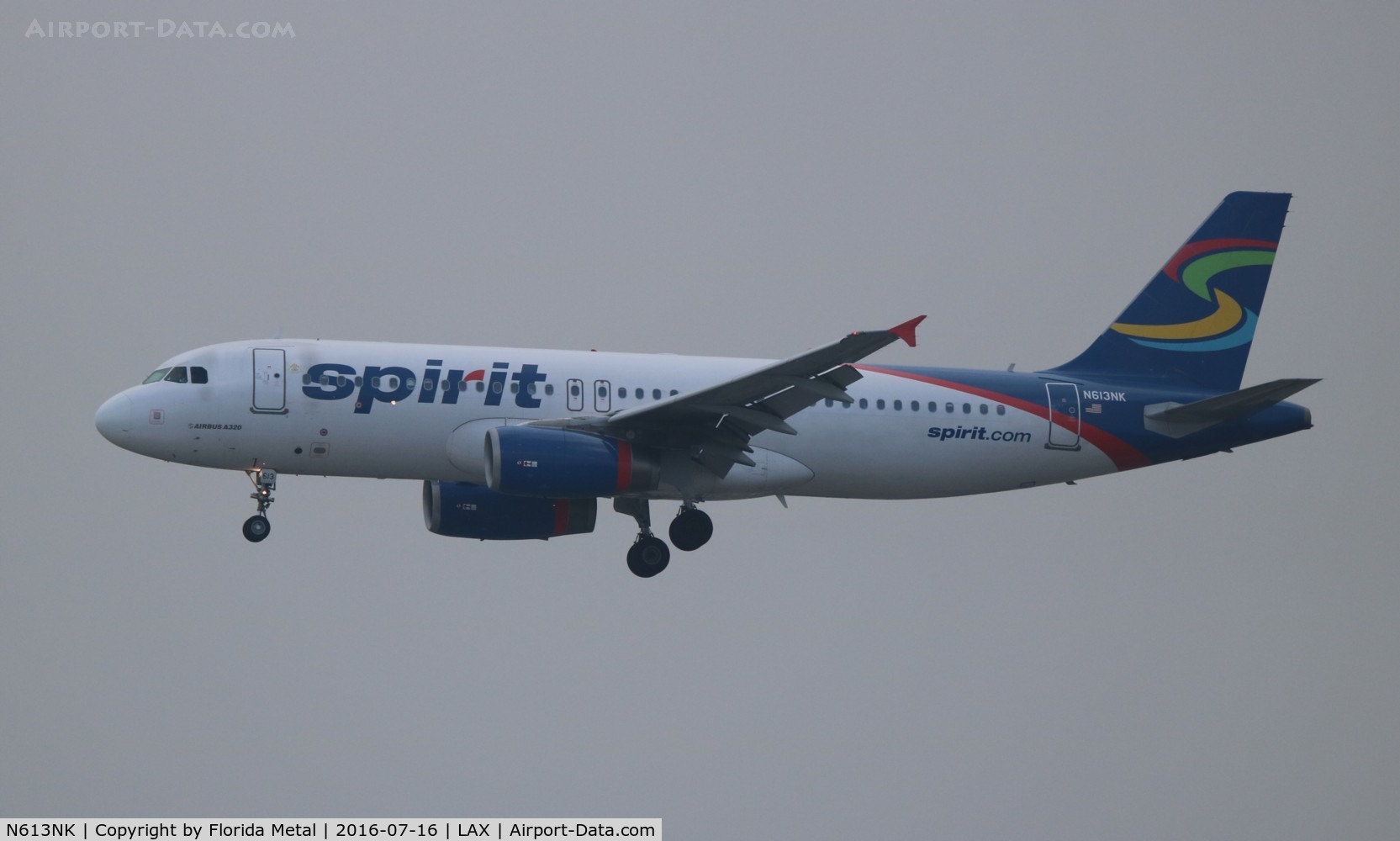 N613NK, 2012 Airbus A320-232 C/N 5042, Spirit