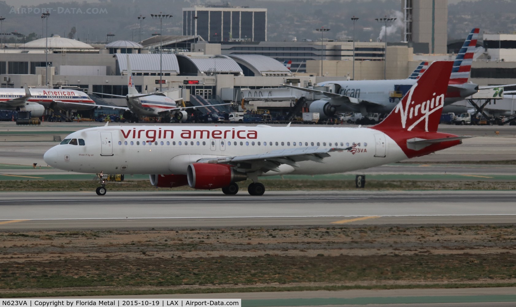 N623VA, 2006 Airbus A320-214 C/N 2740, Virgin America