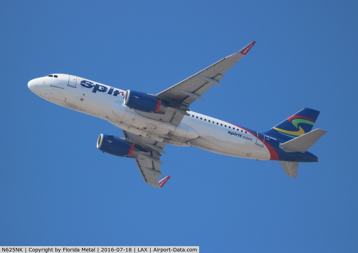 N625NK, 2014 Airbus A320-232 C/N 5954, Spirit