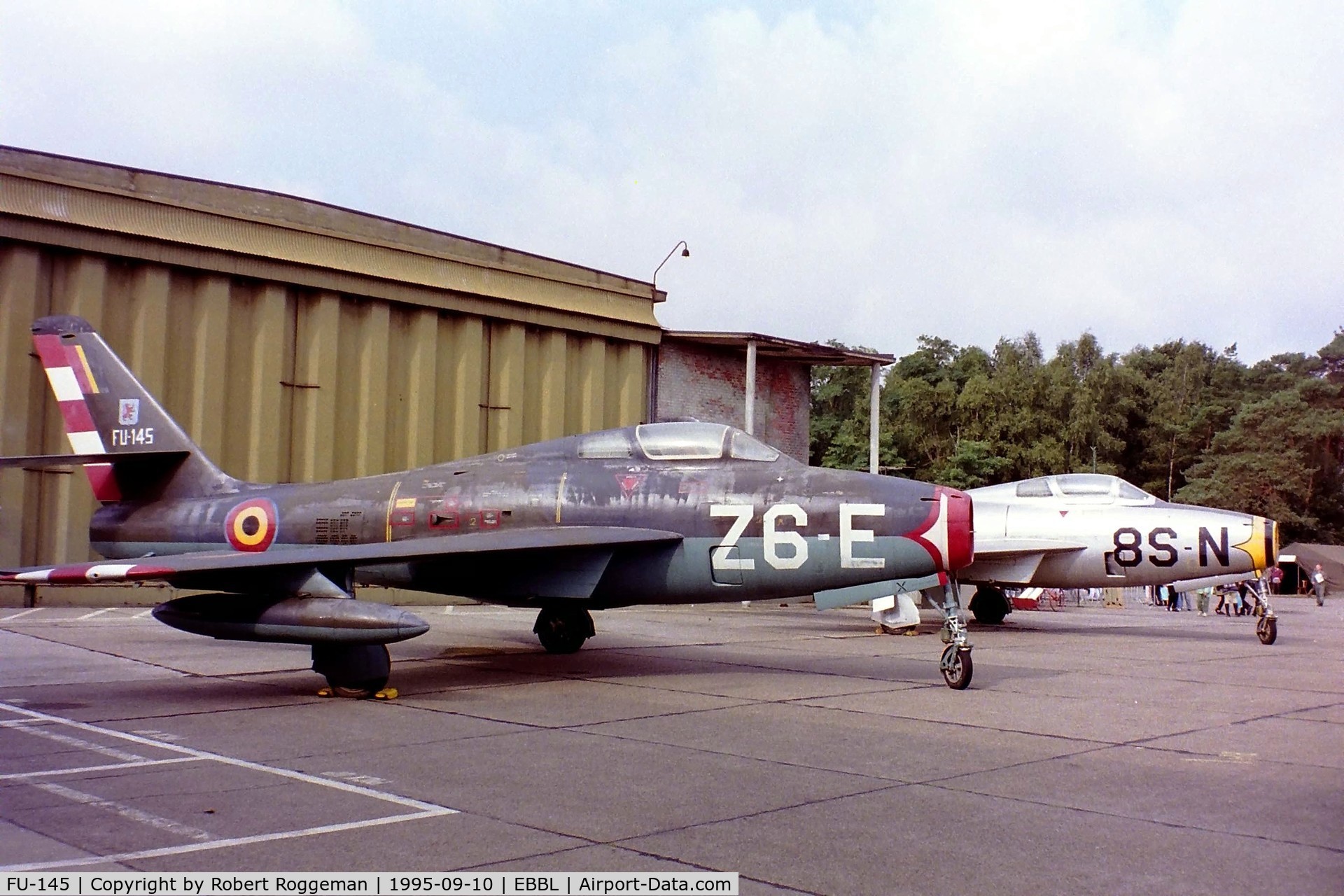 FU-145, Republic F-84F-61-RE Thunderstreak C/N Not found (53-6613), PRESERVED.Z6-E.