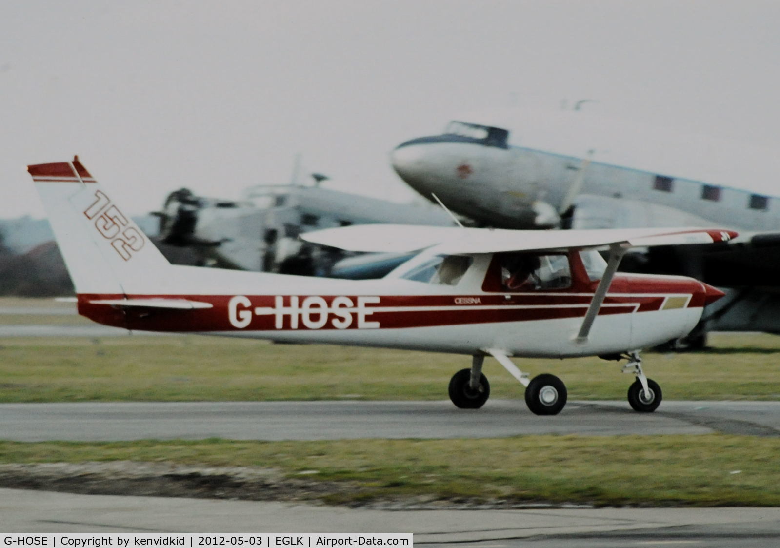 G-HOSE, 1978 Cessna 152 C/N 152-81900, At Blackbushe.