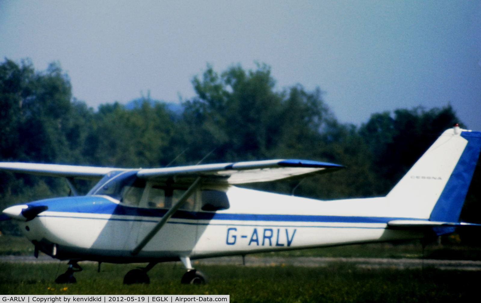G-ARLV, 1961 Cessna 172B C/N 172-48497, At Blackbushe.