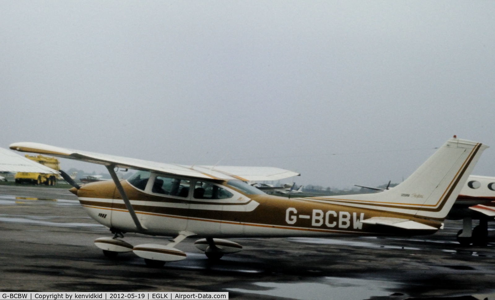G-BCBW, 1974 Cessna 182P Skylane C/N 182-62694, At Blackbushe.