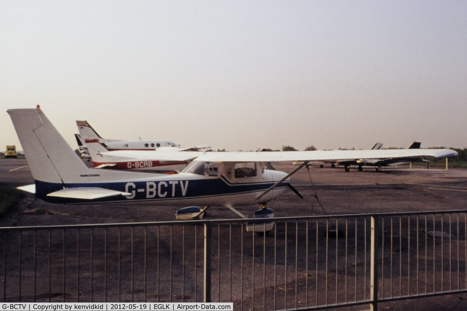 G-BCTV, 1975 Reims F150M C/N 1160, At Blackbushe.