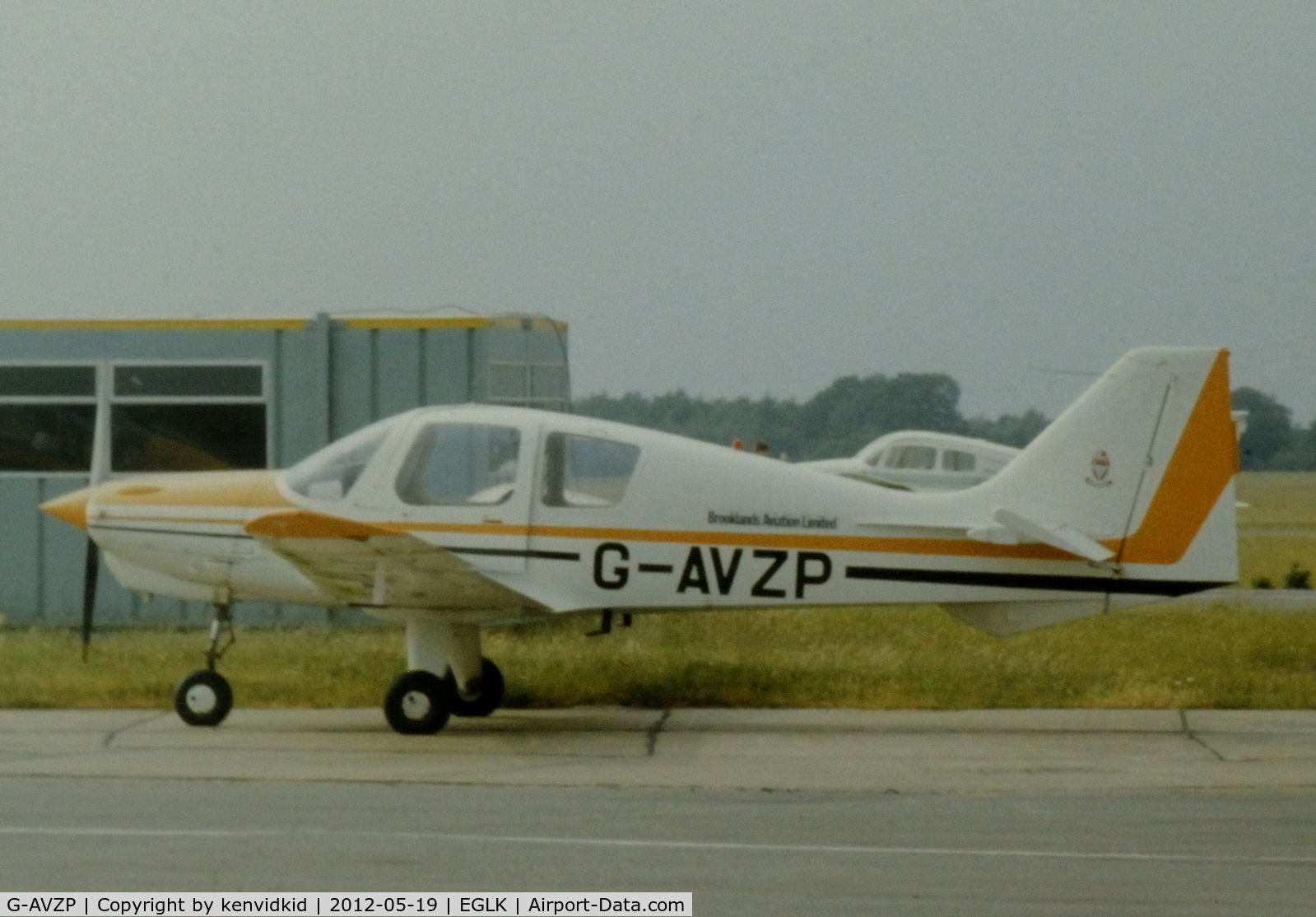 G-AVZP, 1968 Beagle B-121 Pup Series 1 (Pup 100) C/N B121-008, At Blackbushe.
