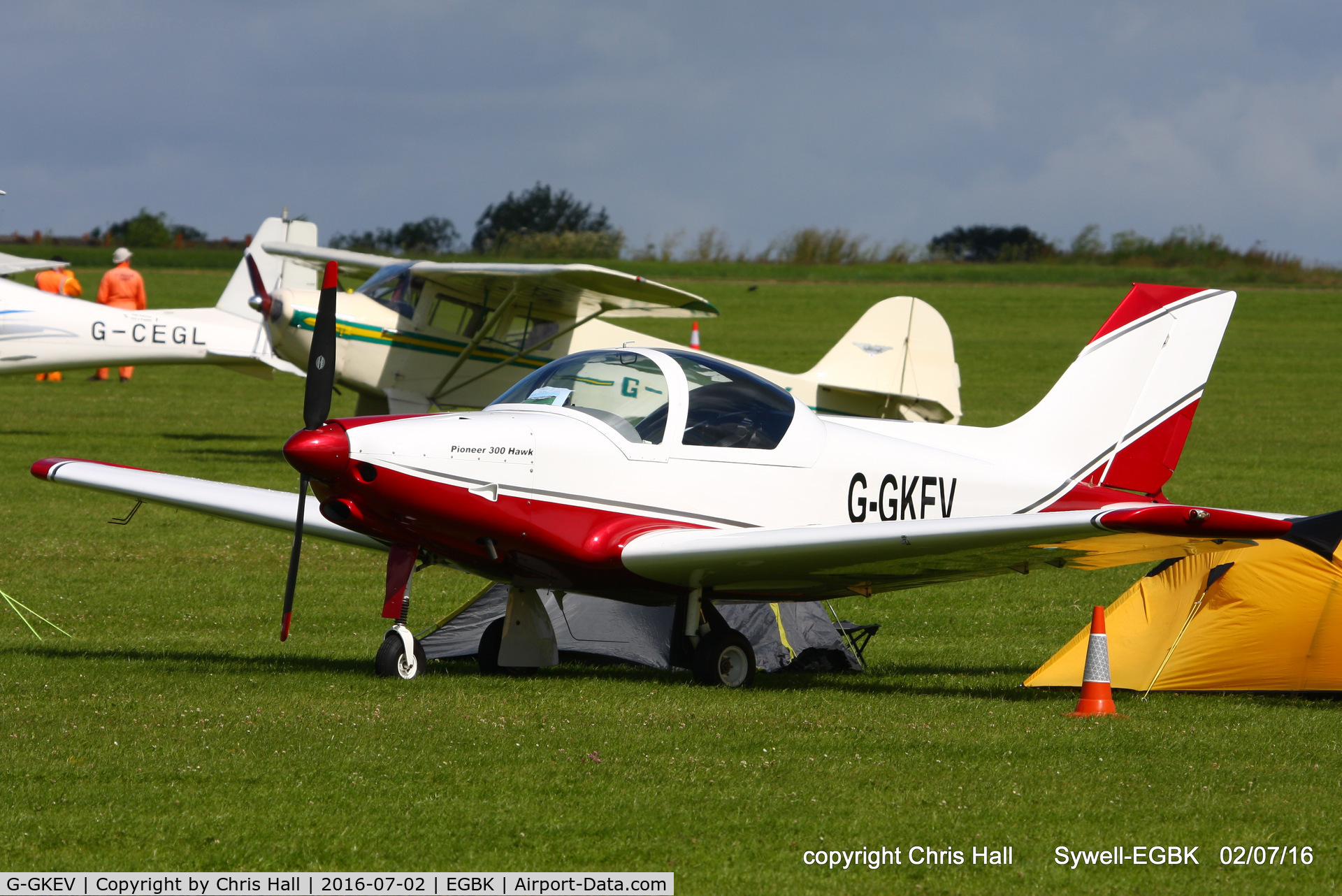 G-GKEV, 2010 Alpi Aviation Pioneer 300 Hawk C/N LAA 330A-14965, at Aeroexpo 2016