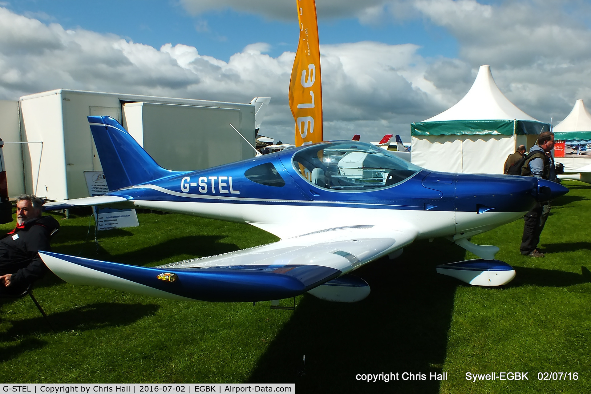 G-STEL, 2013 BRM Aero Bristell NG5 Speed Wing C/N LAA 385-15235, at Aeroexpo 2016