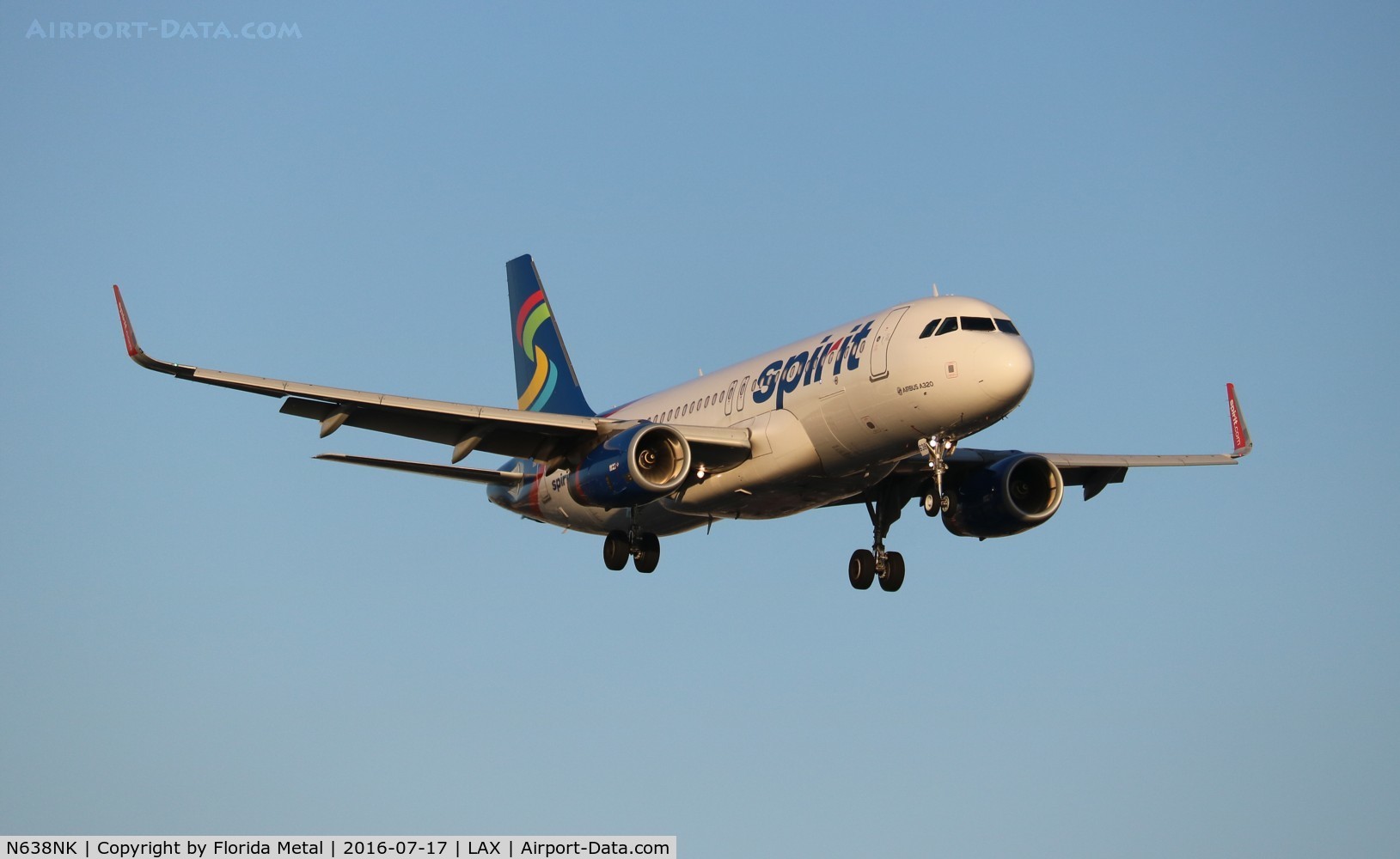 N638NK, 2015 Airbus A320-232 C/N 6463, Spirit
