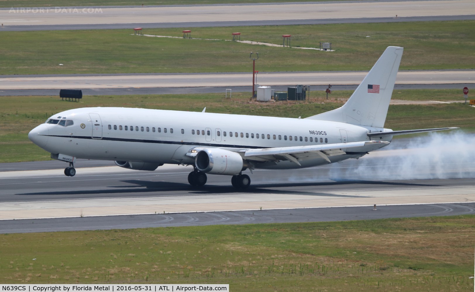 N639CS, 1992 Boeing 737-4Y0 C/N 26073, United State Dept of Justice
