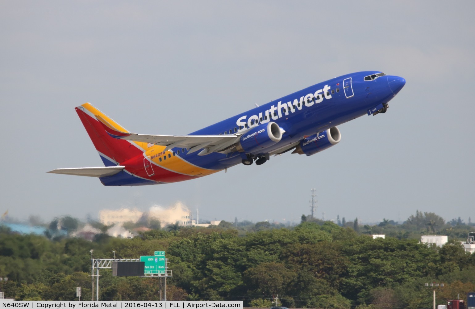 N640SW, 1996 Boeing 737-3H4 C/N 27713, Southwest